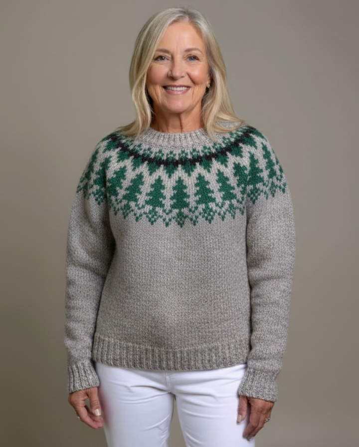 Ava™ | Retro Knit Sweater